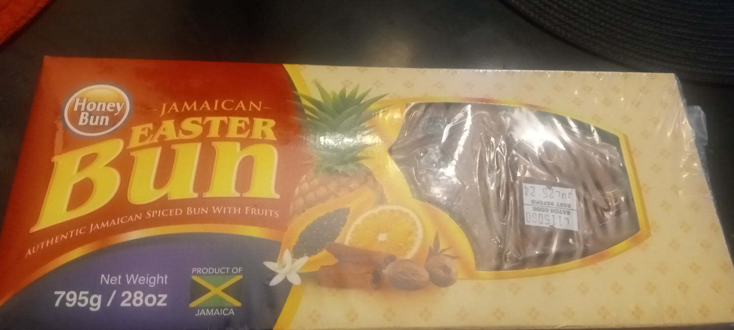 Jamaican Easter Bun (Honey Bun 795g) (28oz)