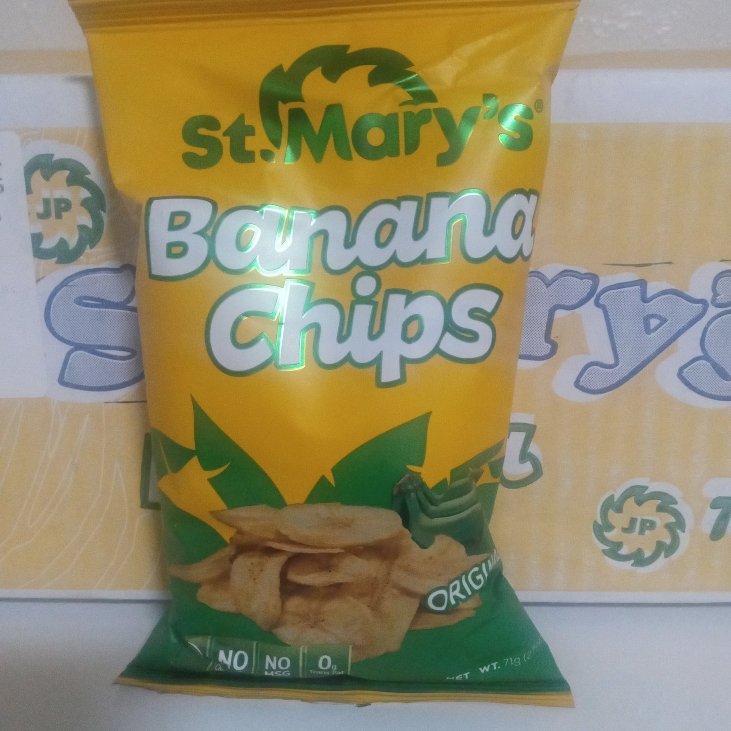 St. Mary Banana Chips. (Genuine Jamaican) 71g Sales