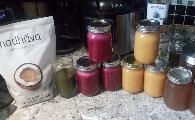 Gold Sea Moss Gel from Jamaica 16 oz ($12.99) jar unsweetened.