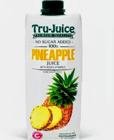 TRU-JUICE Pineapple Juice (Homemade) Jamaican flavor 16.9 oz per box. (Copy)