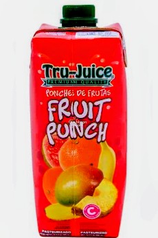 TRU-JUICE Fruit Punch Juice (Homemade) Jamaican flavor 16.9 oz per box. (Copy)