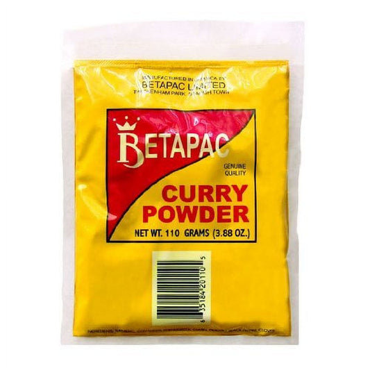 Betapac Curry Powder (Genuine Jamaican curry Powder 3.88 oz)