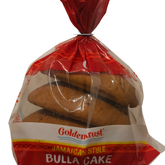 Bulla Cake (Jamaican Style) Golden Krust Bakery. 510g (4 pieces).