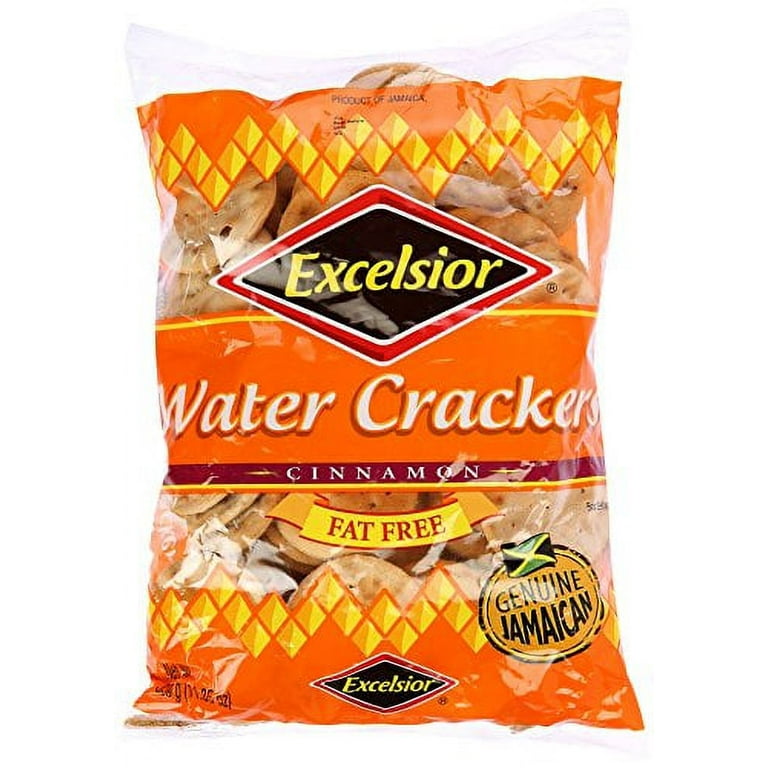 Excelsior water crackers  Cinnamon flavor family size(300g)