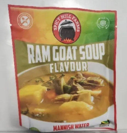 Spicy Hill Farm Goat Soup Flavor Mix (Jamaica Mannish Water) (50g)