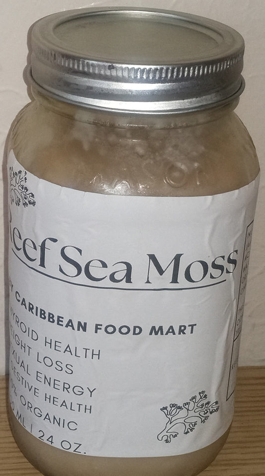 Gold Sea Moss Gel from Jamaica 16 oz ($15.00)   jar unsweetened.